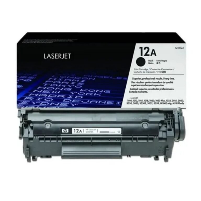 Tóner HP 12A Negro Q2612A