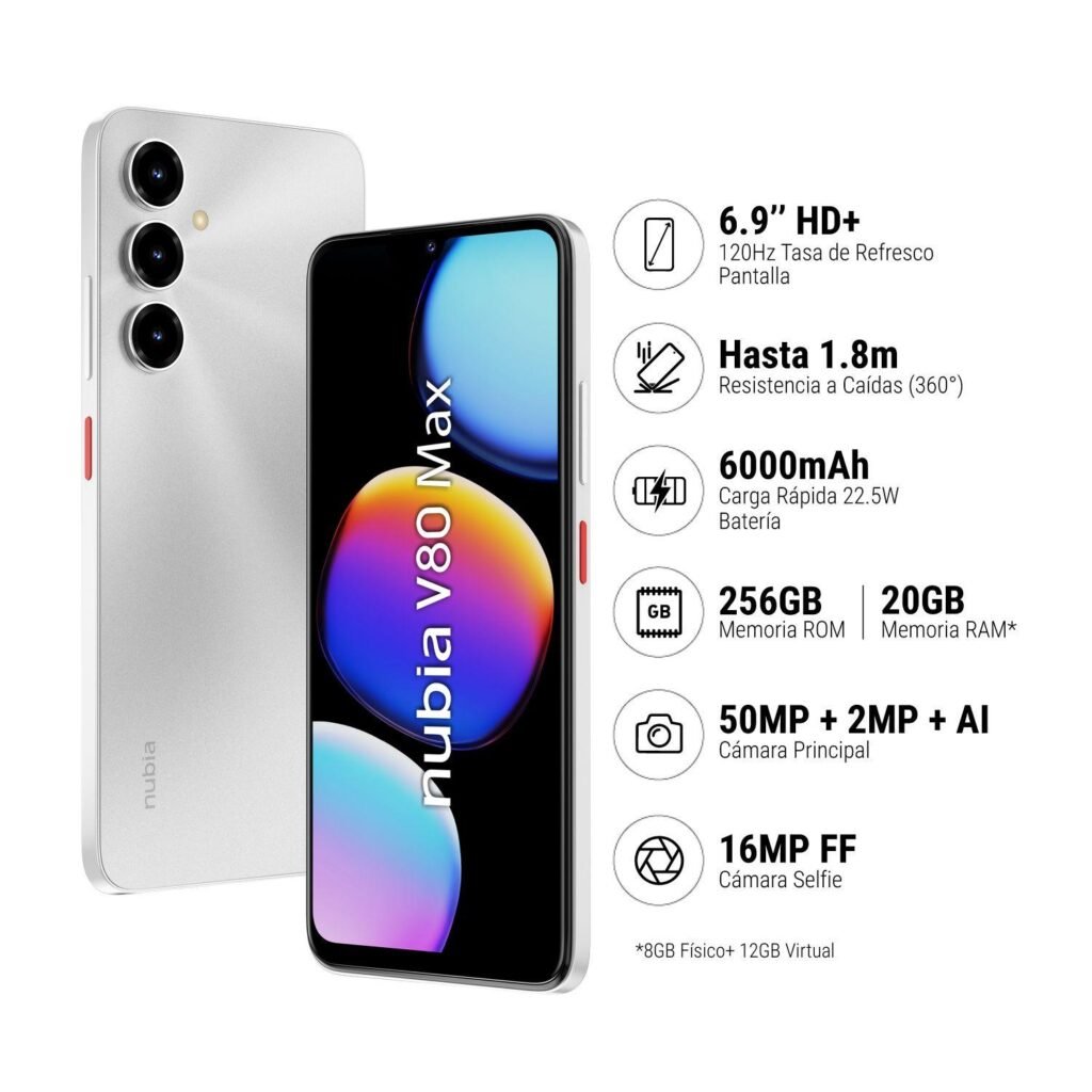 ZTE v80 MAX 256GB / 20RAM